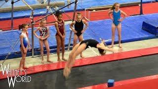 Double Full  Gymnastics Without Arms  Whitney Bjerken