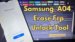 Samsung A04 Remove Frp With Unlock Tool  A04 Samsung Erase Frp With Pc  Unlock Tool  Za Mobile