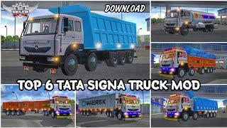 DOWNLOAD Latest Top 6 TATA SIGNA TRUCK Mod In Bus Simulator Indonesia  bus simulator indonesia