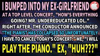 【Apple】I bumped into my ex-girlfriend at a top level concert Hows everything going? Mr. Undere...