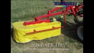 Galfre 130 Drum Mower - Hay Mower for Compact Tractors