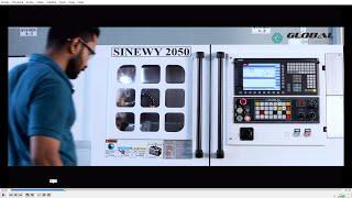 GLOBAL CNC AUTOMATION  Sinewy 2050  - 200X500 Machine