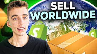 How To Easily Sell Worldwide on Shopify No Apps  Shopify Markets