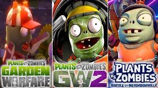 Evolution Of The Imp 2014 - 2022 in Plants vs Zombies Garden Warfare 1 2 & Neighborville