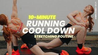 10 Min. Running Cool Down  Do THIS After Your Run  Stretching Routine To Run Pain-Free