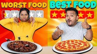 We Tried Zomatos Best vs Worst Rated Food *WASTE of MONEY*