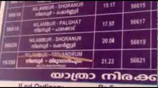 Perinthalmanna Train Timing Angadipuram Railway Station