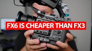 Sony FX6 is cheaper than the FX3  12 reasons why