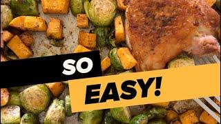 Easy Mediterranean Diet One Pan Chicken Dinner