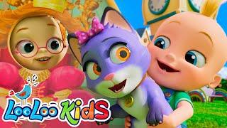 ‍⬛Pussy Cat Pussy Cat - KIDS Songs Fun Mix - LooLoo Kids Nursery Rhymes