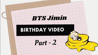 BTS Jimin Birthday Video 2023 - Part 2  YouCanDraw