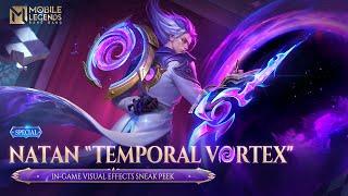 New Skin  Natan Temporal Vortex  Mobile Legends Bang Bang