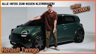 Renault Twingo 2025 Alle Infos zum NEUEN Kleinwagen unter 20.000€ E-Tech  Review  Preis  Motor