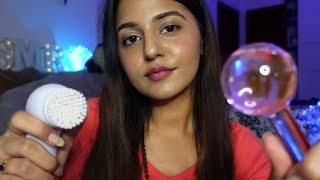 HINDI ASMR Bestfriend Pampers You w Relaxing Skincare Spa Personal Attention ASMR Friend Roleplay