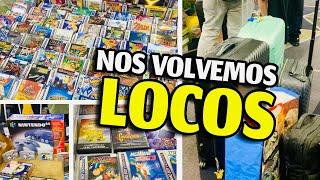 ¡ESPAÑOLES SAQUEAN LONDRES Toneladas de VIDEOJUEGOS RETRO