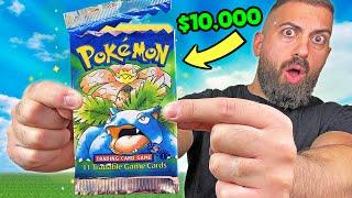 I Opened The Rarest Pokemon Pack In The World $10000