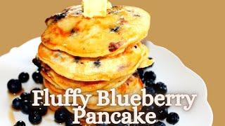 Best blueberry pancakes recipe  Homemade blueberry pancakes recipe  easy blueberry pancakes recipe