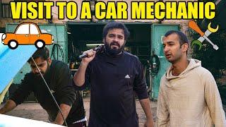 A Visit to a Car Mechanic  DablewTee  Pakistani Mechanics