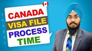 CANADA VISA FILE PROCESS TIME  STUDY VISA UPDATES 2024  USA CANADA UK