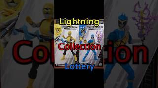 Did my second BM Yellow turn out good? & DC Blue Lightning Collection Lottery #shorts #powerrangers