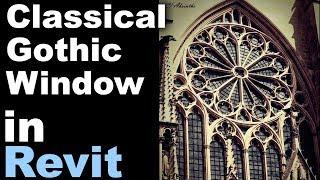 Gothic Window in Revit Tutorial