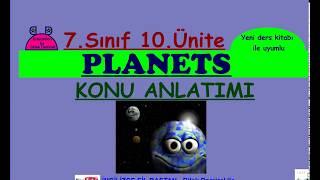İngilizce 7. Sınıf 10. Ünite Planets Konu AnlatımıYeni MEB kitabı uyumlu