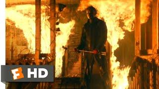 Halloween Kills 2021 - Michael Myers vs. Firefighters Scene 110  Movieclips