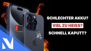 iPhone 15 Pro - NUR PROBLEME mit dem neuen iPhone? ️ Akku Hitze Glasbruch  Nils-Hendrik Welk