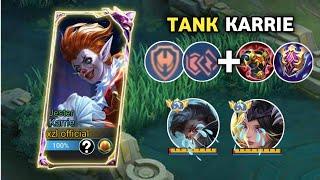 TANK KARRIE IS BACK? TANK KARRIE EASY COUNTER BURST ENEMY HEROES  MLBB