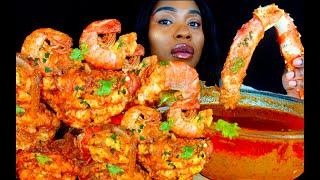 KING CRAB SEAFOOD BOIL MUKBANG  SEAFOOD  MUKBANG  DESHELLED LOBSTER  SEAFOOD BOIL  ASMR EATING