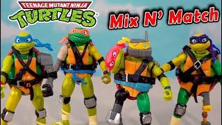 Ninja Turtles Mutant Mayhem 2024 Mix N Match Mutations Playmates Figures