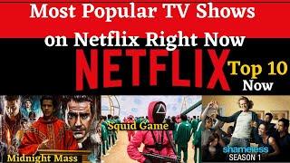 Top 10 Most Popular TV Shows on Netflix Right Now 1. like Money Heist