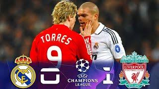 Real Madrid 0-1 Liverpool #UCL 18 Final 1st leg 2008-2009 HD Goal & Full Highlights