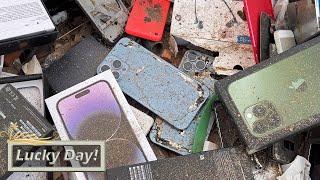 Lucky Day Found many broken iPhones in the garbage dump - Restoring iPhone 13 Pro Max