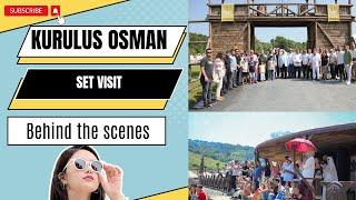 Kurulus Osman set visit  behind the scenes  Set Ziyareti #osman #bozdağfilm