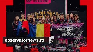 Elevii români campioni mondiali la robotică