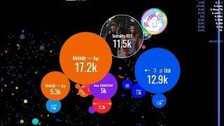 Agario  007 vs Three-Point Ogario Tournament #2