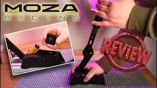 MOZA HBP Handbrake REVIEWTEARDOWN Tension height and angle adjustable plus more