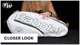 Take a closer look at the 2022 Babolat Pure 6 Pack Wimbledon Tennis Bag