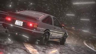 Toyota AE86 Akina Downhill In The Rain Assetto Corsa Max Graphics 2024