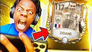 IShowSpeed Opens Fifa MobilePacks Trophy Titans Zidane Messi Crazy Reaction #ishowspeed#fifamobile