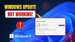 How to fix Windows Update Isnt Working on Windows 11