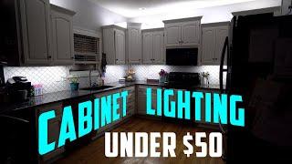 Under Cabinet Lighting - EASY and AFFORDABLE