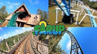 EVERY Roller Coaster @ Fårup Sommerland  4K On-Ride Videos