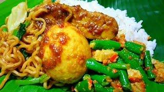 3 Menu Sederhana  Nasi Campur Ala Warteg