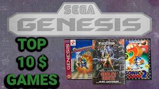 TOP 10 Most Expensive Sega Genesis Games