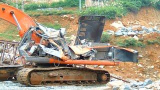 Heavy Equipment Operator IDIOTS  WISE Fails Compilation  Biggest Excavator Fail Win Skills