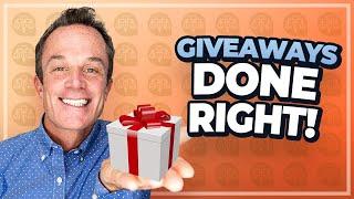 How To Do a GIVEAWAY Legally