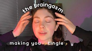 ASMR THE BRAINGASM-which LEVEL can YOU reach? 10 LEVELS layered sounds and visual triggers