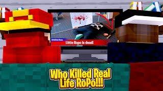 Minecraft Murder Mystery - WHO KILLED ROPO IN REAL LIFE?